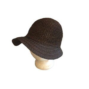 Woman's Fashion Woven Cap Casual Baseball Cap August Accessories